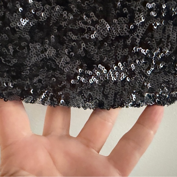 Zara sequin pants leggings flare - Picture 7 of 8